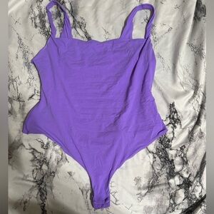 Purple skims body suit